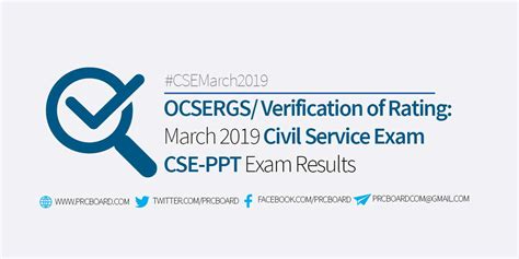 march 17 2019 csc result|OCSERGS .